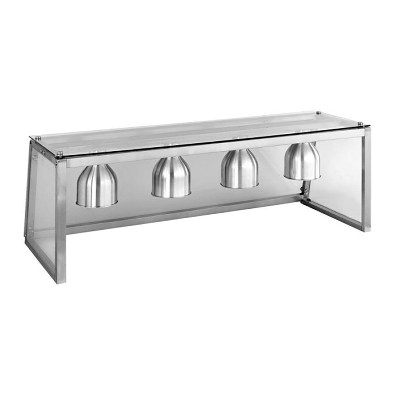 BLW4 Four Buffet Bench Top Lamp Warmers