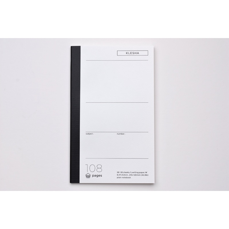 Life KLESHA A5/B6 Notebook – Plain