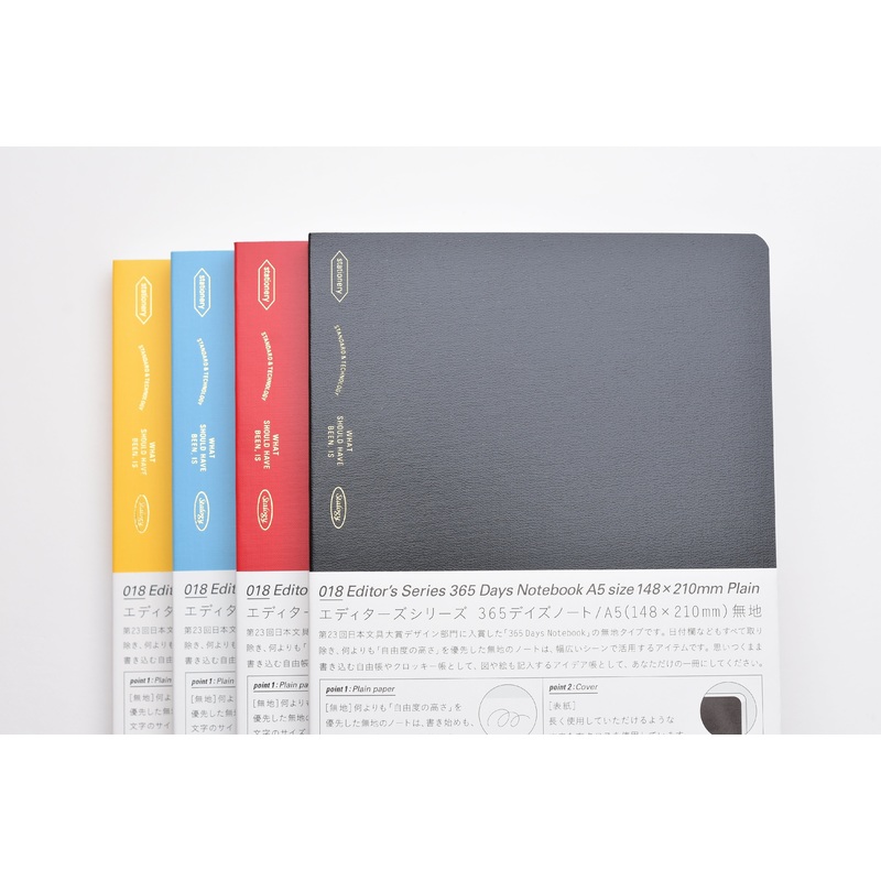 Stalogy Editor’s Series 365Days Notebook – A5 – Plain