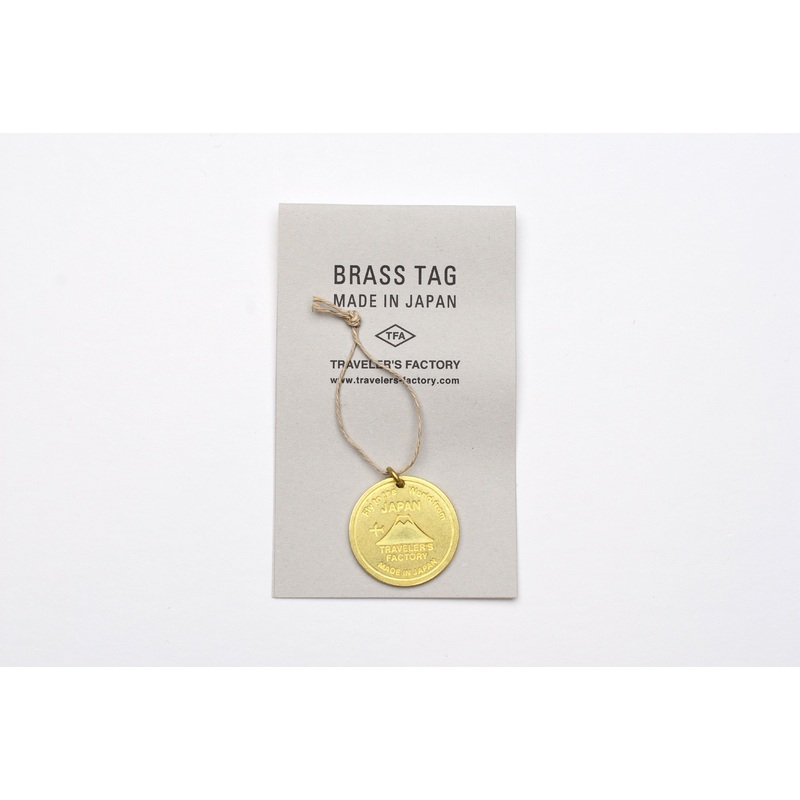TRAVELER’s Factory – Brass Tag – Limited Item