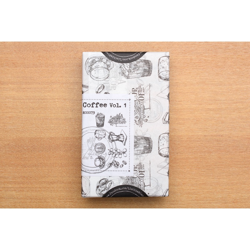 LCN Coffee Rubber Stamp Set Vol. 1