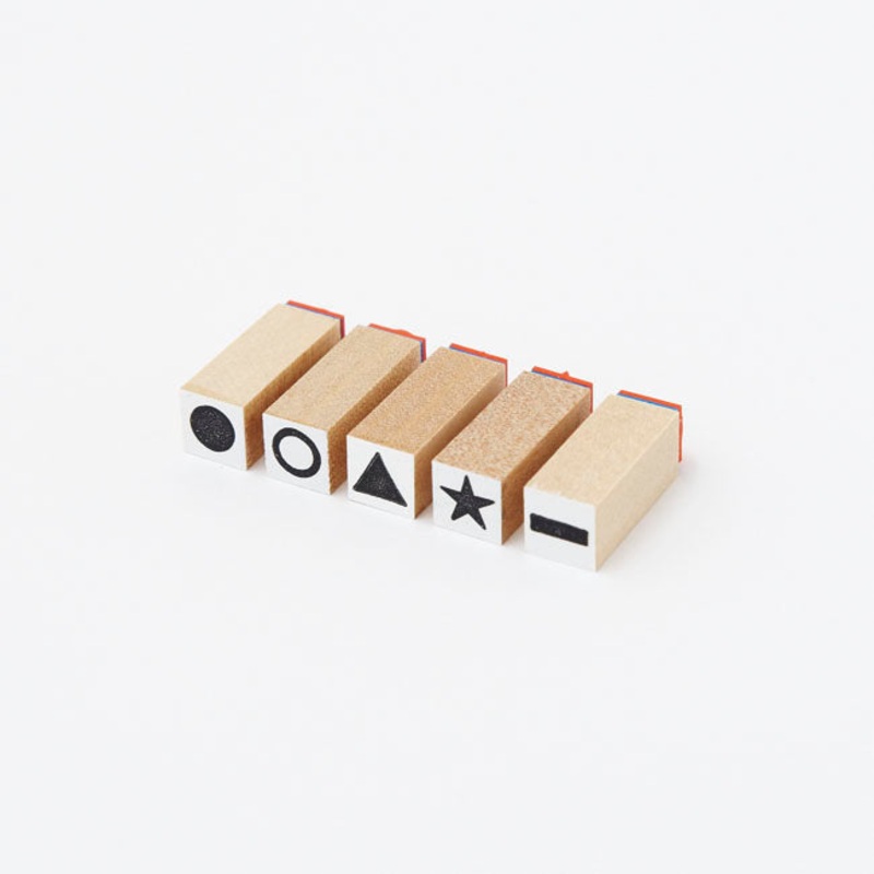 Mizushima Stamp Set – 5 Shapes
