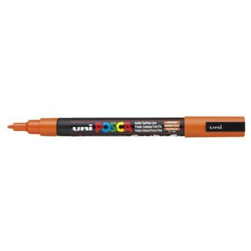 Uni Posca Marker 0.9-1.3mm Fine Light Orange PC-3M