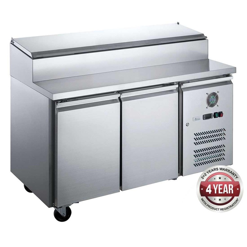 FED-X S/S Two Door Sandwich Counter  XSS7C13S2V