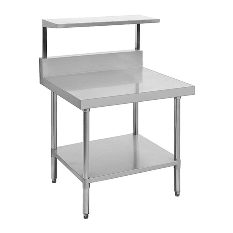 SMB-7-0900  Heavy Duty Salamander Bench with Shelf Braces