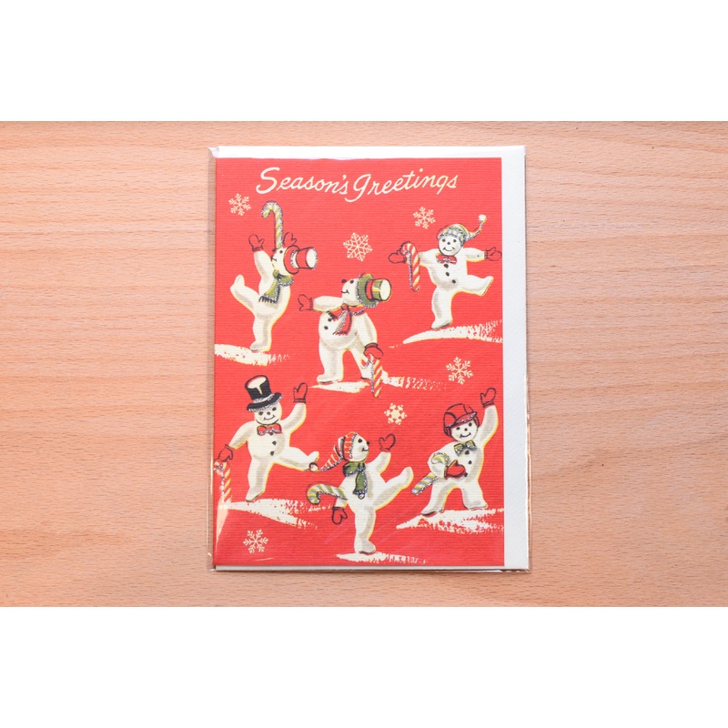 Snowmen Greeting Card