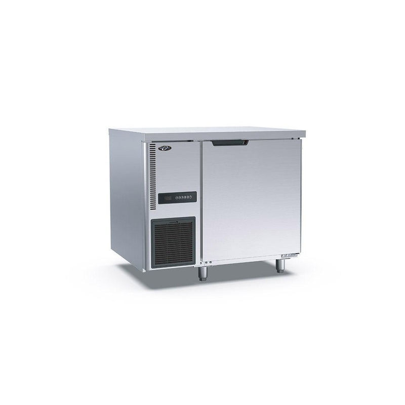 Stainless Steel Single Door Workbench Fridge