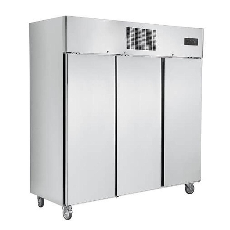 TROPICAL Thermaster 3 Door SS Fridge 1500L