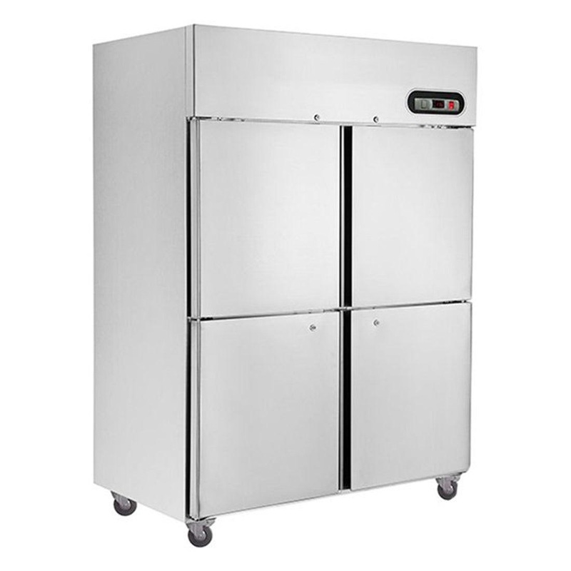 TROPICAL Thermaster 4 door SS Fridge