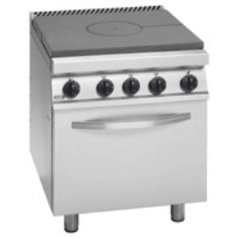 Fagor 700 series natural gas cast iron solid top with gas oven CG7-11