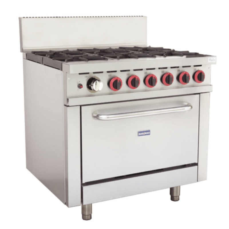 GBS6TULPG Gasmax 6 Burner With Oven Flame Failure