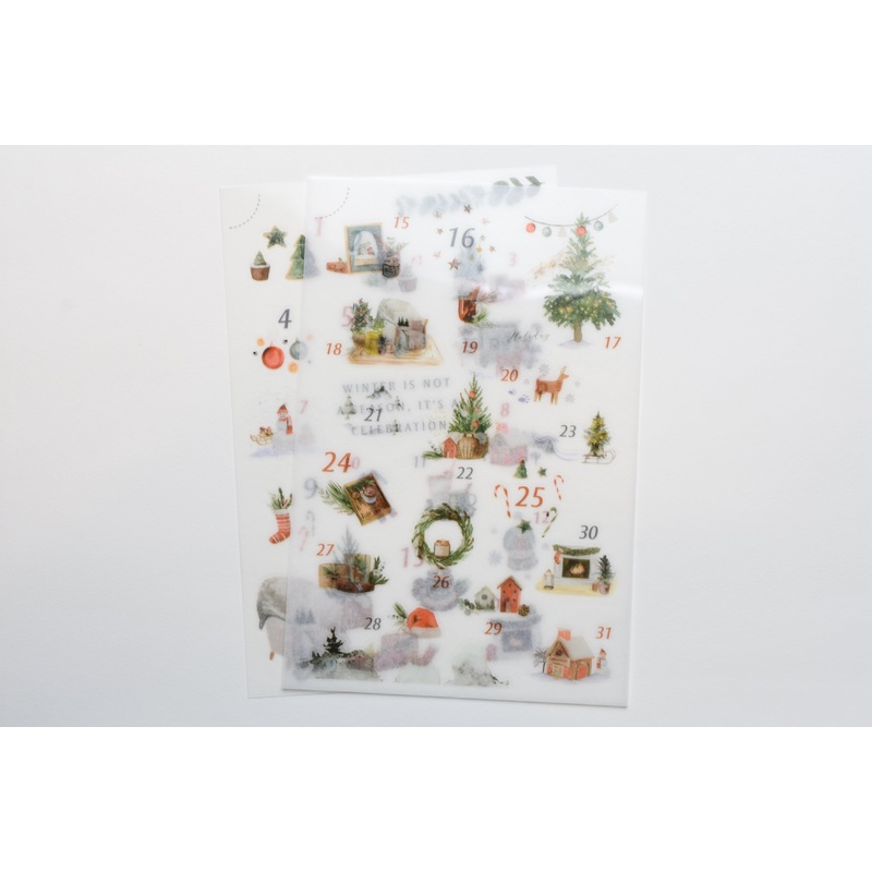 MU Print-On Stickers – Christmas Collection – #1