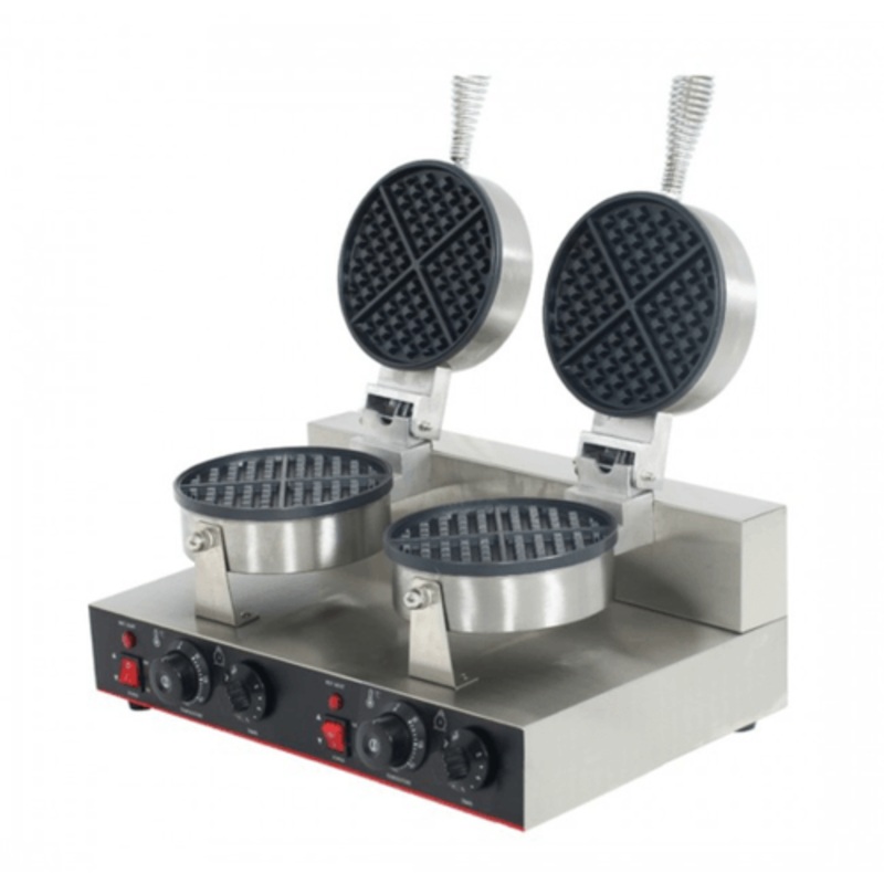 Double Plate Round Waffle Maker -TWB-2KW