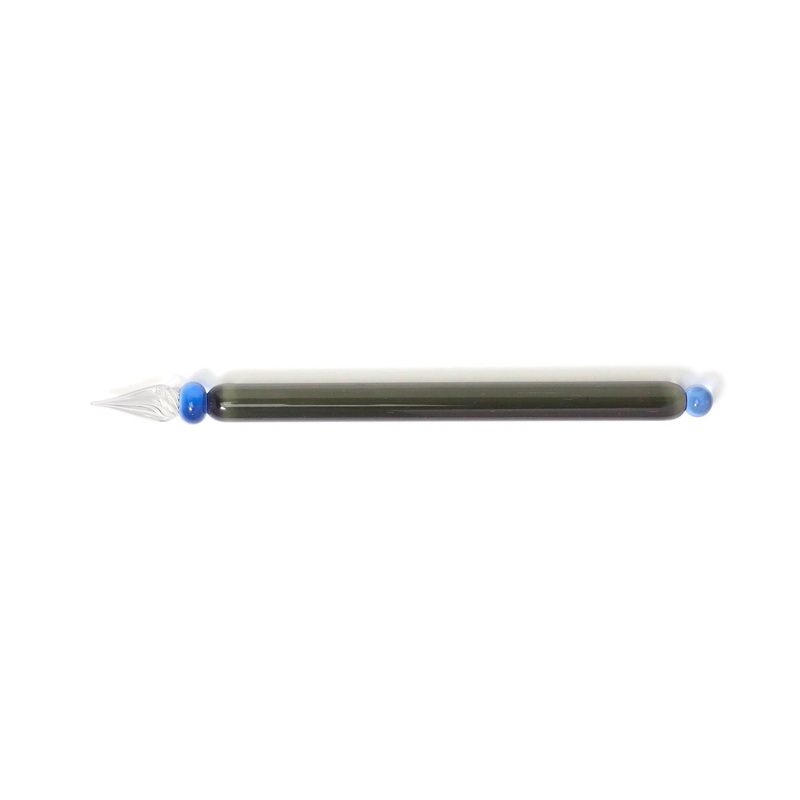 Kakimori Lauscha Glass Pen – Gray