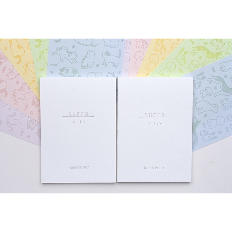 Kamiterior – Memoterior Sheer Memo Pad