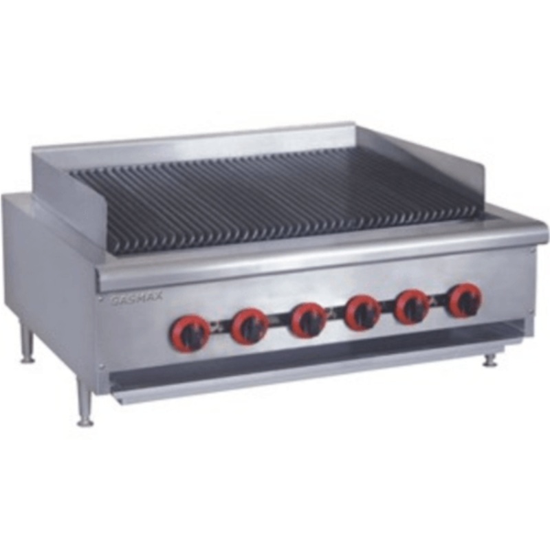 ULPG Gas 6 Burner Char Grill Top