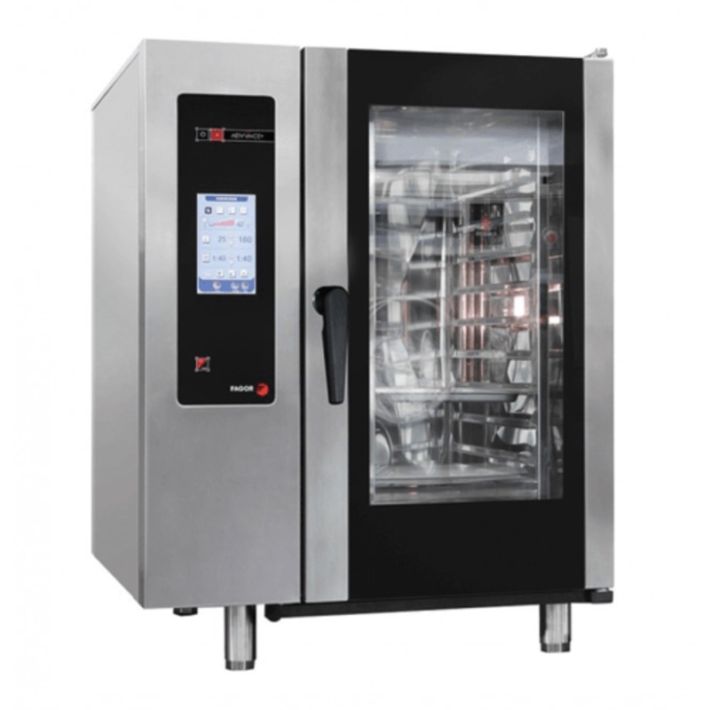 Fagor 10 trays gas advance plus touch screen control combi oven with cleaning system – APG-101