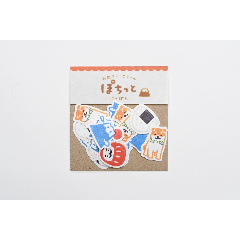 Furukawa Paper “Pochitto” Flake Sticker – Japan