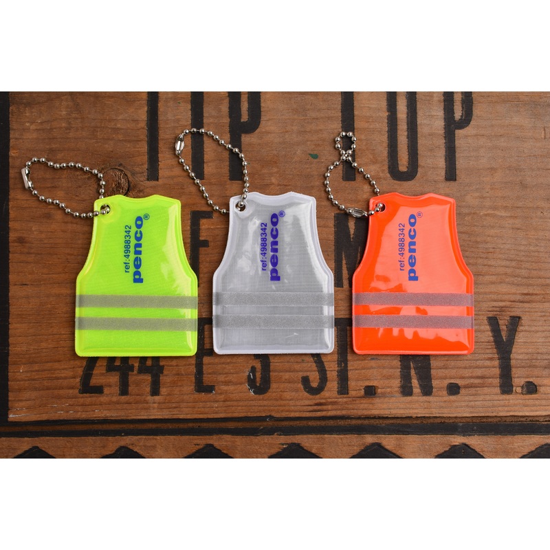 Penco Safety Vest Reflective Keychain
