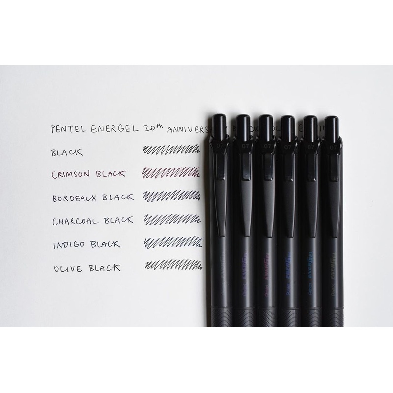 Pentel EnerGel 20th Anniversary Black Color Edition – 0.5mm
