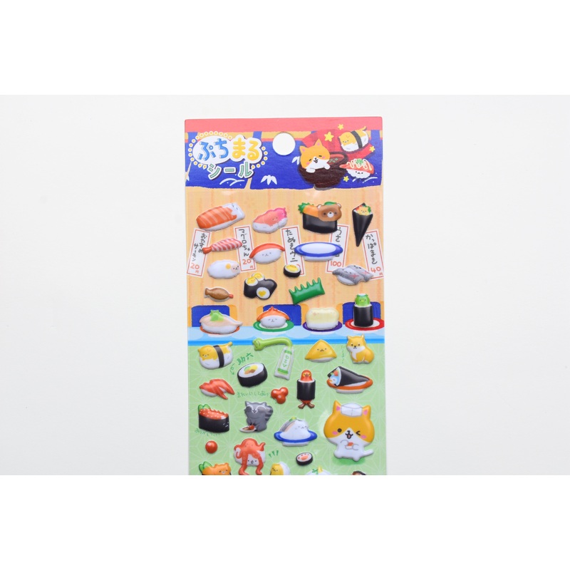 Puffy Stickers – Sushi