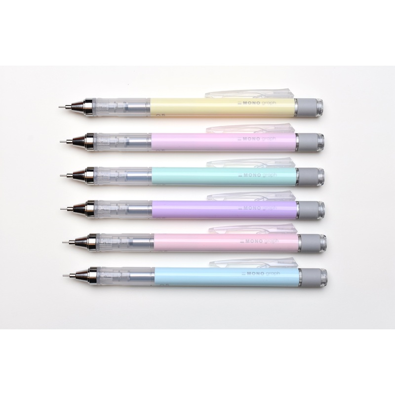 Tombow Mono Graph Shaker Mechanical Pencil  Pastel Series – 0.5mm