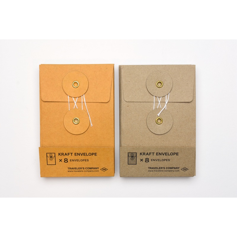 TRAVELER’s Company – Kraft Envelope Small – Set of 8