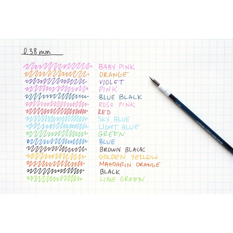 Uni Style Fit Gel Multi Pen Refill – 0.28mm