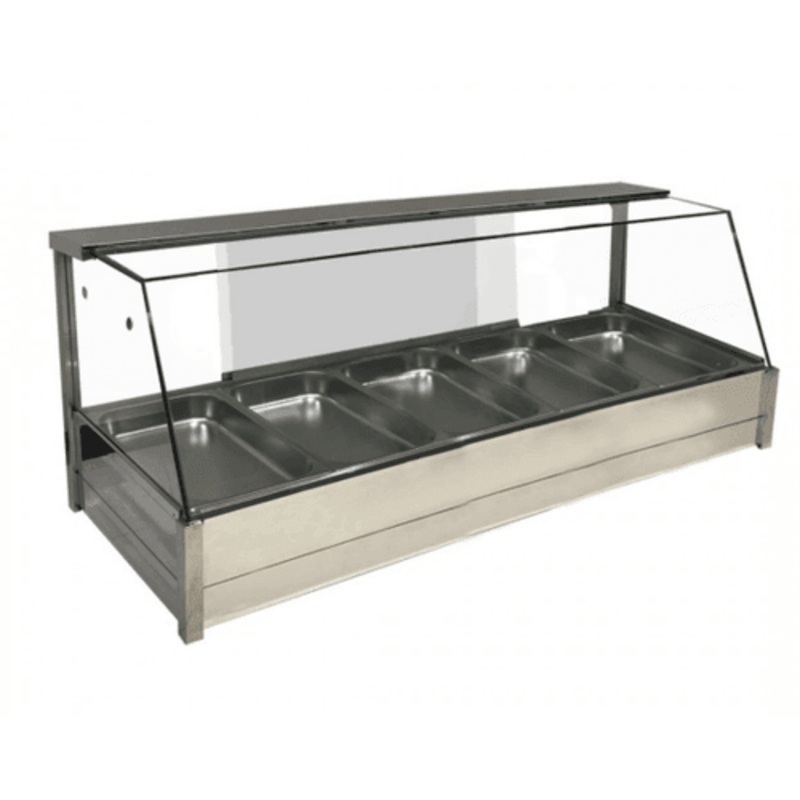 Angled Countertop Heated Bain Marie