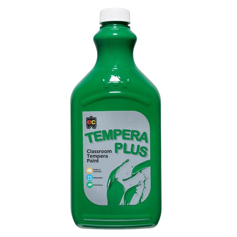 EC Paint Tempera Plus Classroom 2L Brilliant Green