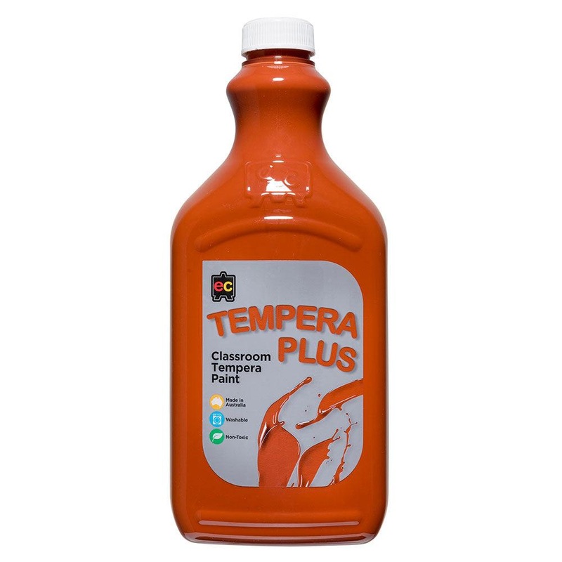 EC Paint Tempera Plus Classroom 2L Brown