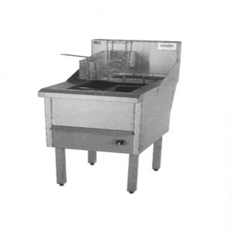 Gas Fish and Chips Fryer Single Fryer – WFS-1/18