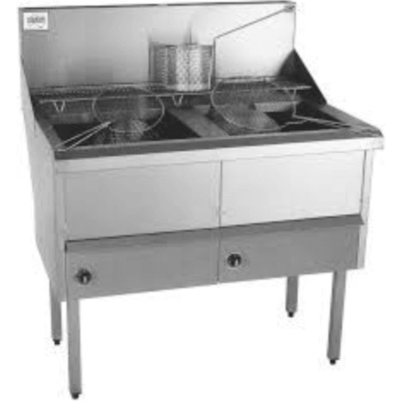 Gas Fish and Chips Fryer – WFS-2/18