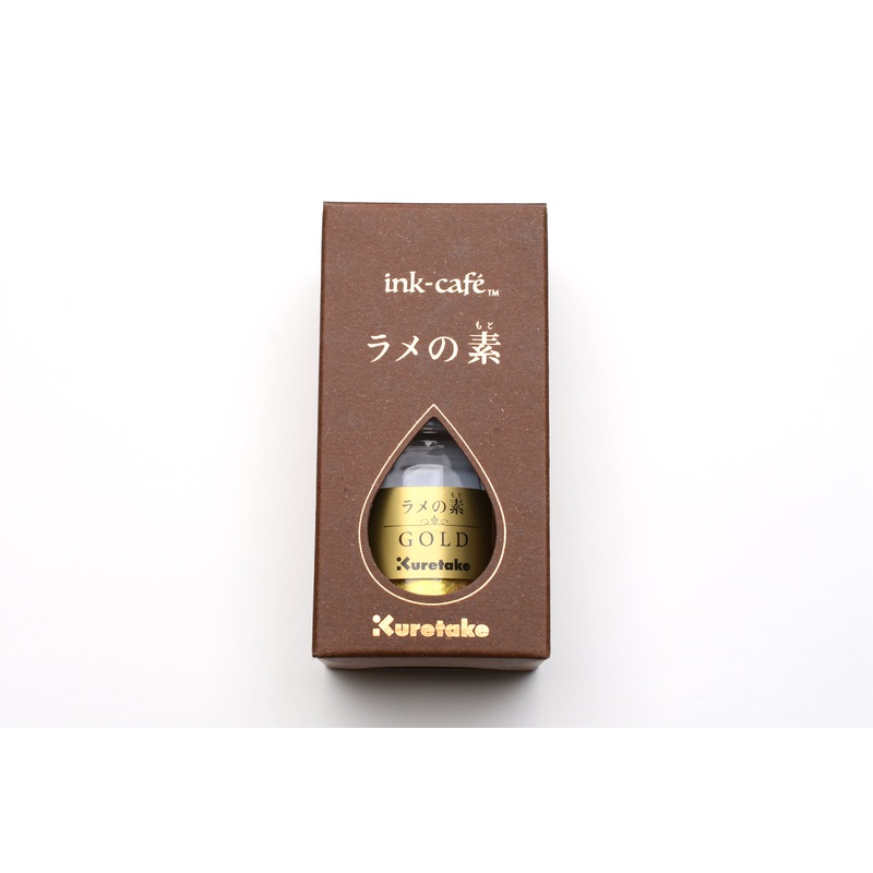 Kuretake Ink-Cafe Lame no Moto – Ink Glitter – Gold
