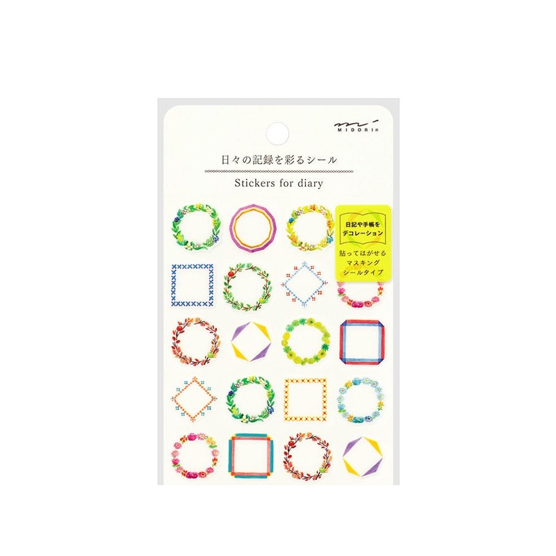 Midori Planner Sticker – Frames