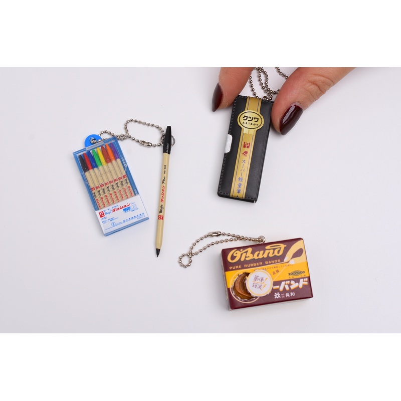 Miniature Stationery Supplies Keychain – 4th Season