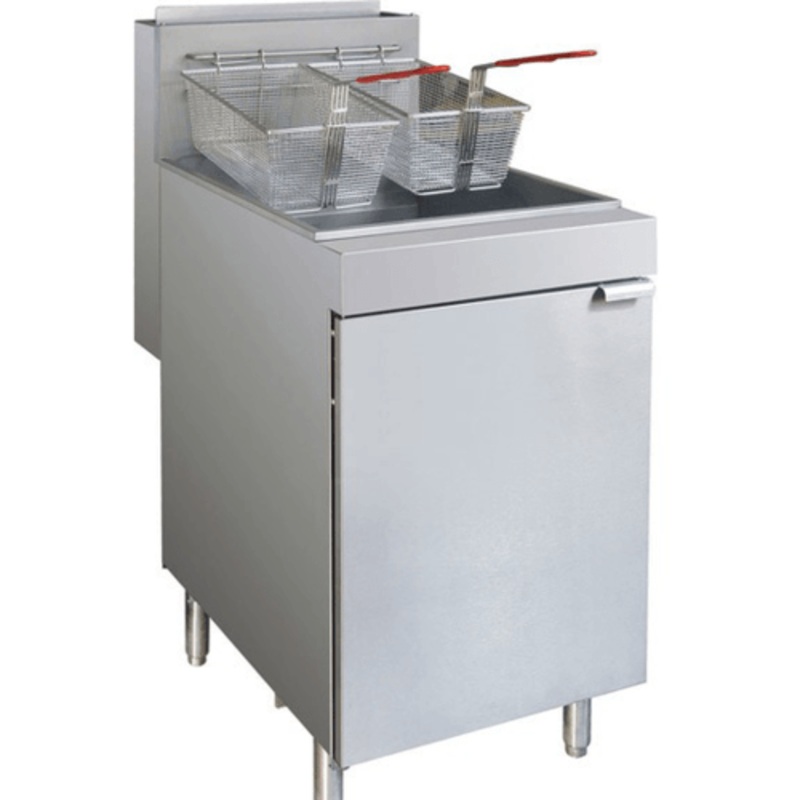 RC400TE – Superfast Natural Gas Tube Twin Vat Fryer