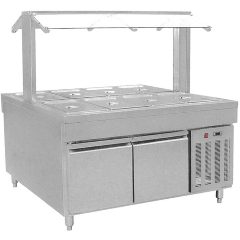 Refrigerated Buffet Bain Marie Centre Servery
