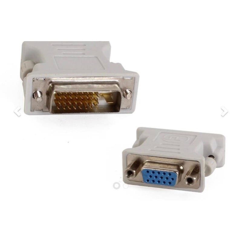 DVI to VGA Cable Converter Adapter New 24+1 Pins