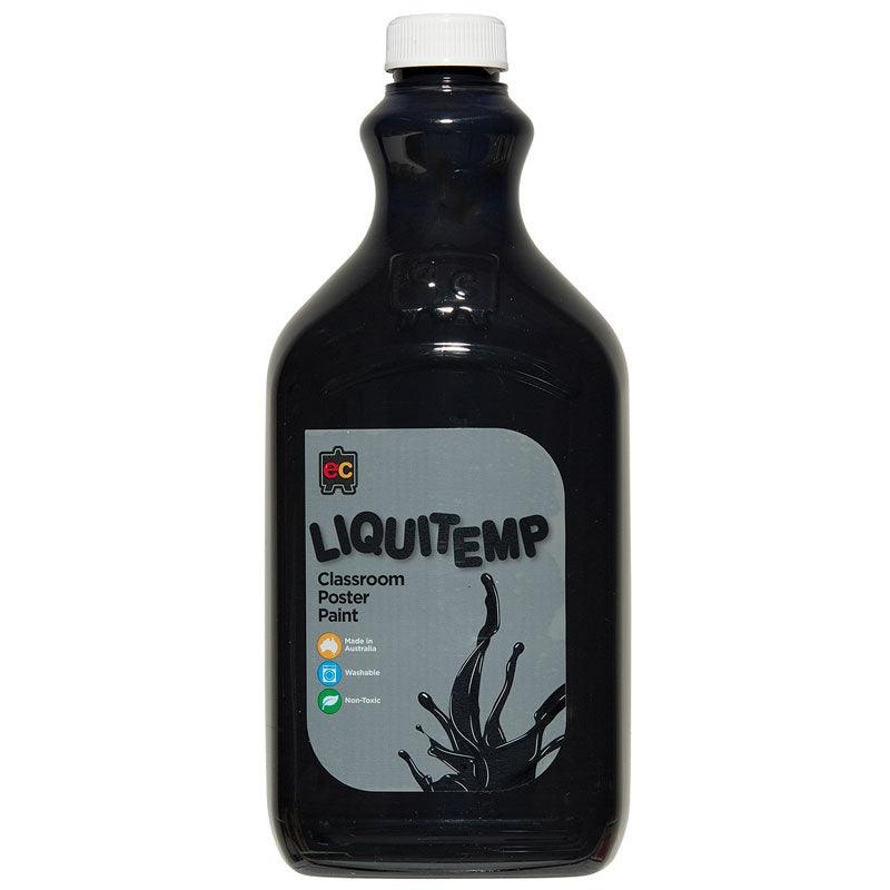 EC Paint Liquitemp Poster 2L Black