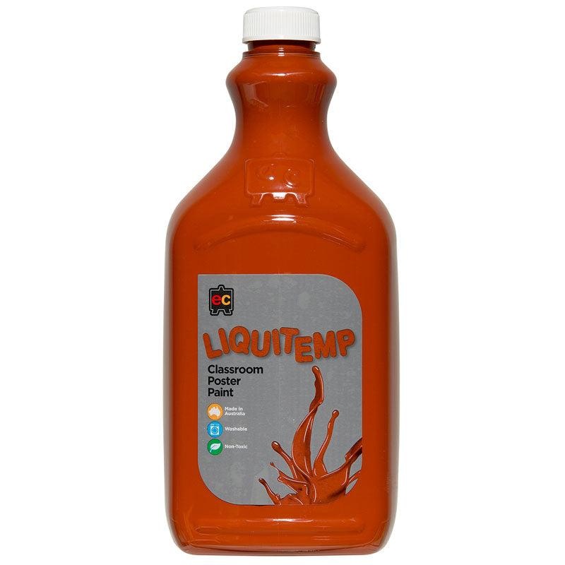 EC Paint Liquitemp Poster 2L Burnt Sienna
