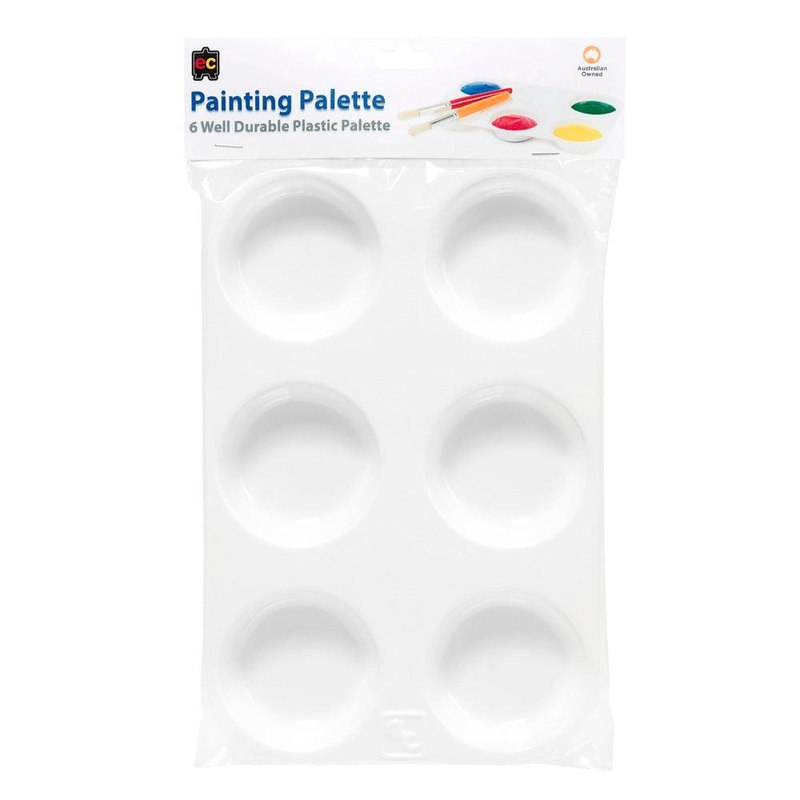 EC Paint Palette 6 Well Hangsell