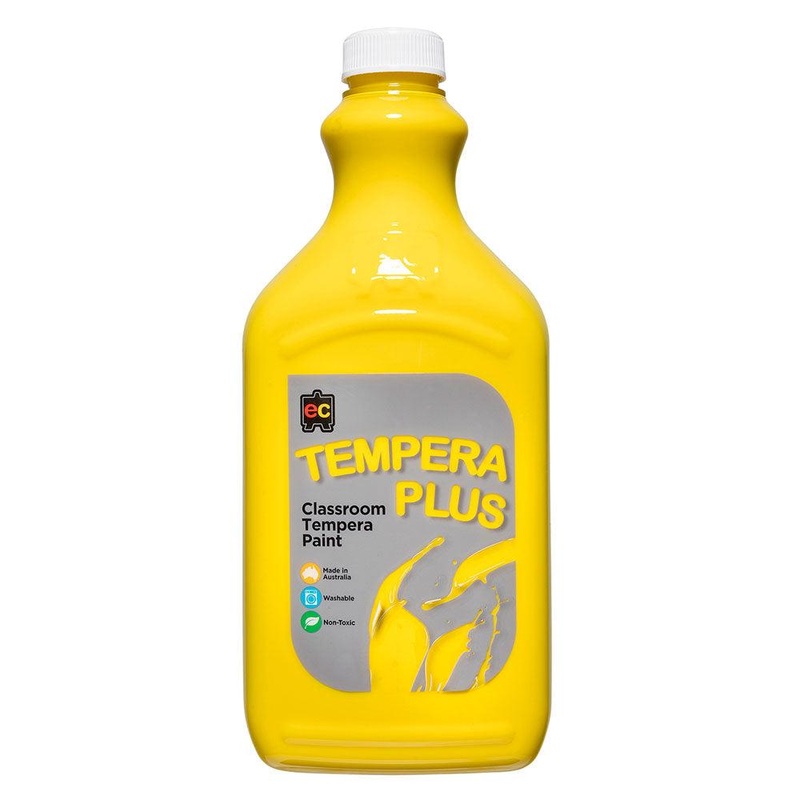 EC Paint Tempera Plus Classroom 2L Brilliant Yellow