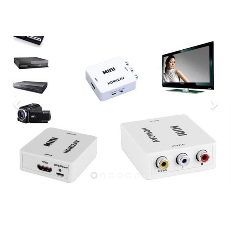 HDMI to RCA Composite AV Converter