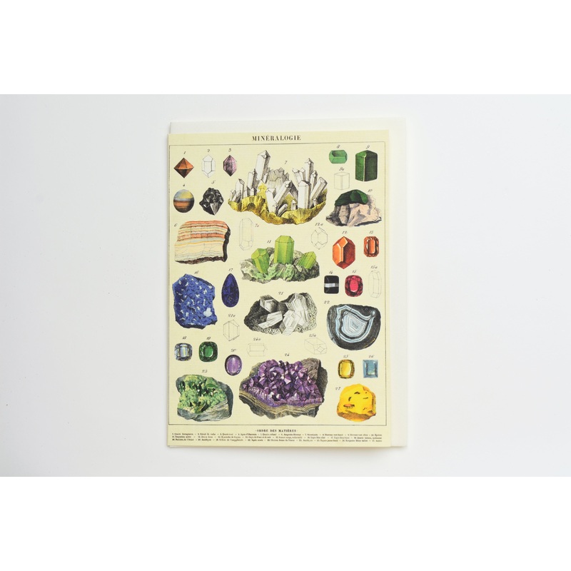 Mineralogie Greeting Card