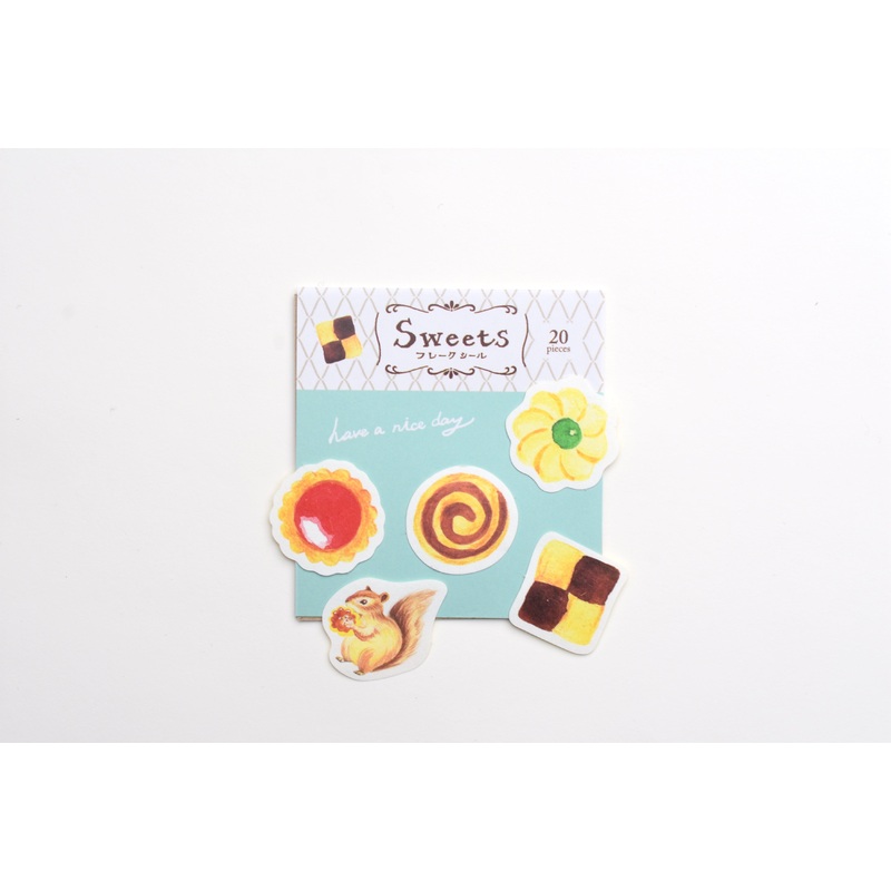 Furukawa Paper Sweets Flake Sticker – Cookie
