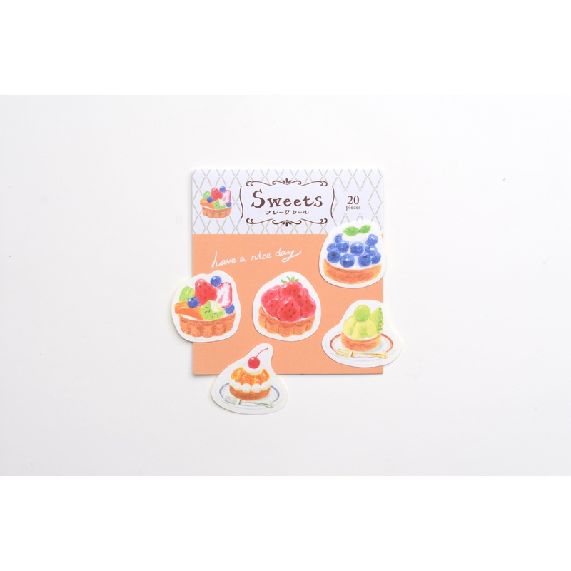 Furukawa Paper Sweets Flake Sticker – Tart
