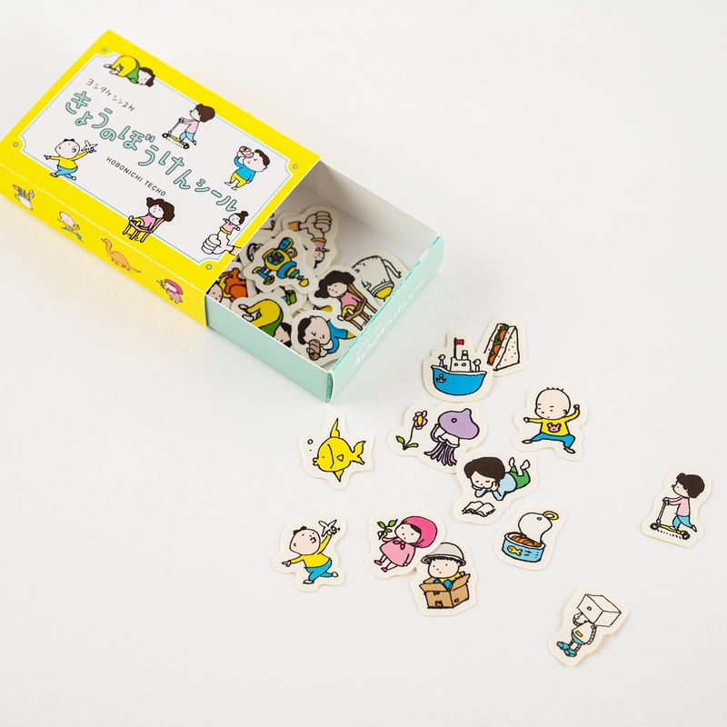 Hobonichi – Shinsuke Yoshitake: Today’s Adventure Stickers