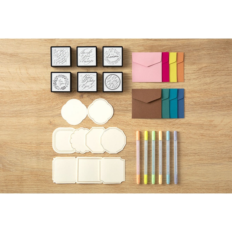 Midori Paintable Stamp Kit – Limited Edition