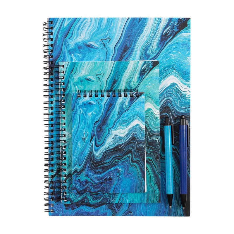 Spencil Ocean Marble Stationery Set